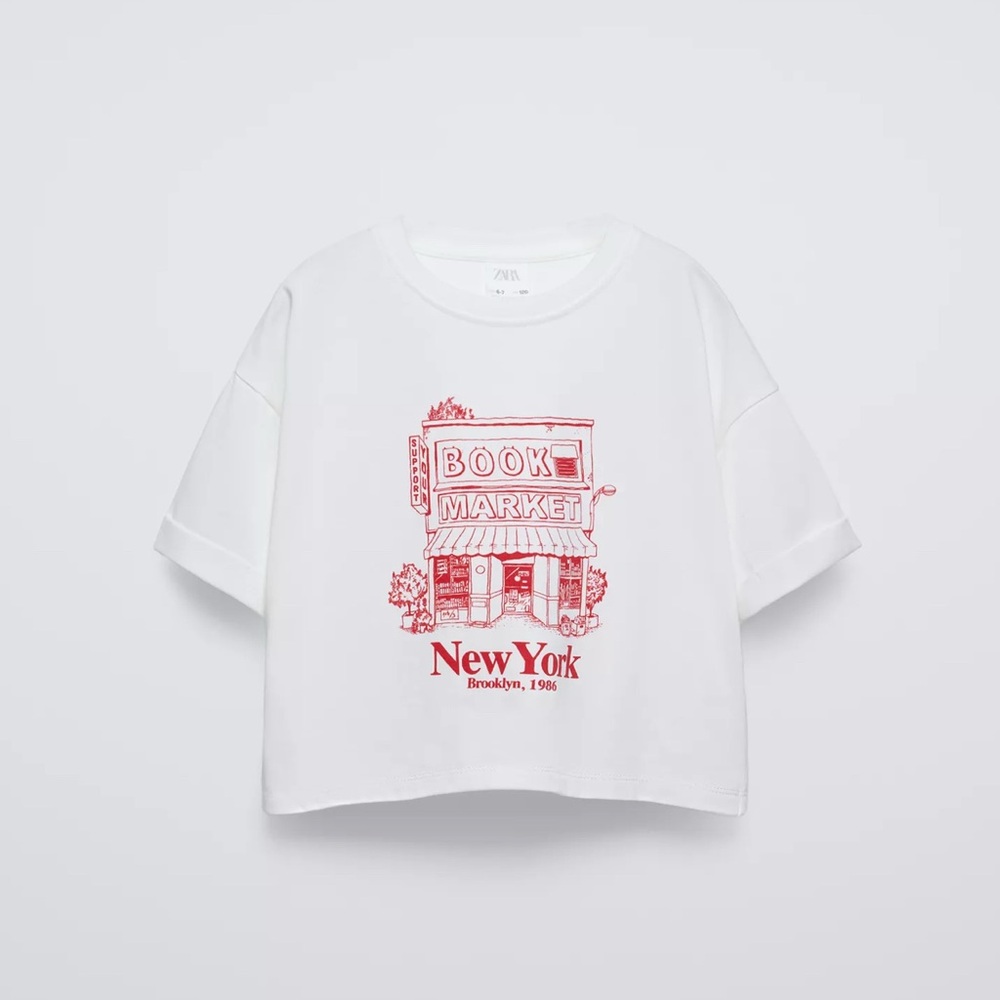 Zara graphic printed T-Shirt